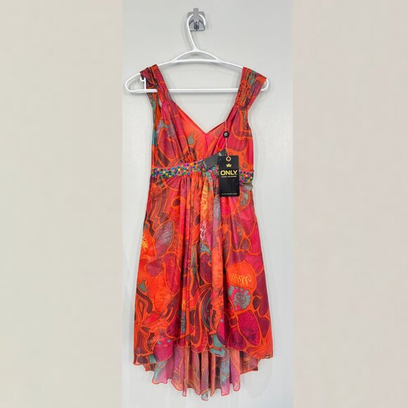 Brand New [ONLY] deep V-neck Summer Dress - XS - Picture 2 of 3